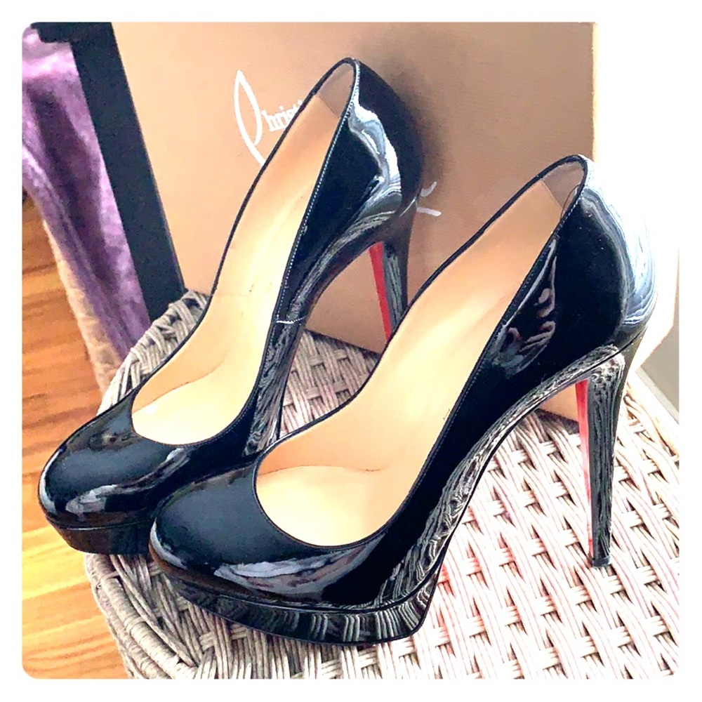 Christina Louboutin Bianca shoes.
